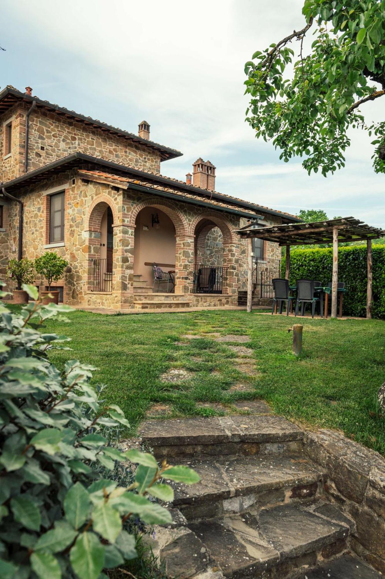 Agriturismo Casal Gheriglio Lucignano Exteriér fotografie