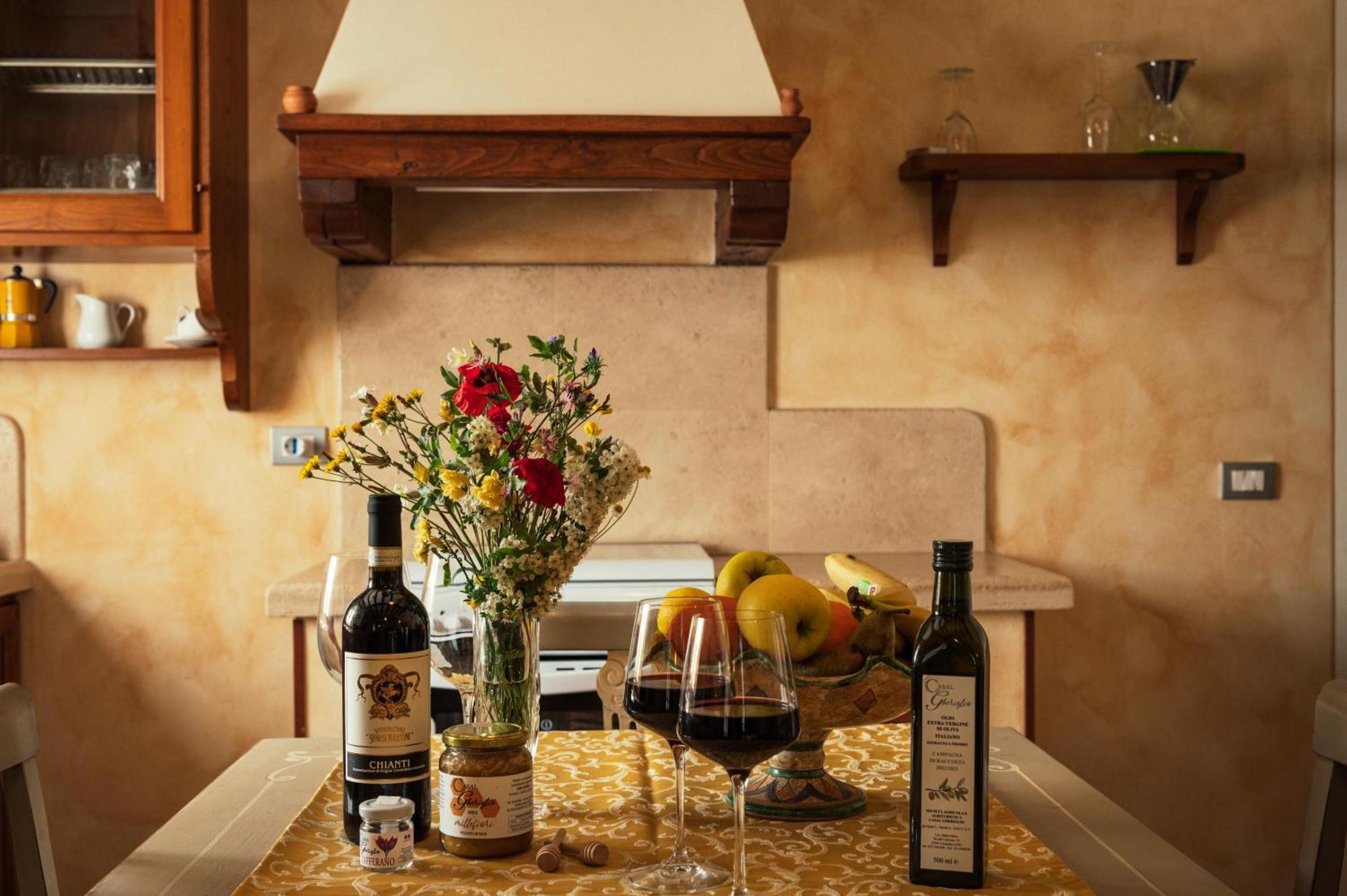 Agriturismo Casal Gheriglio Lucignano Exteriér fotografie