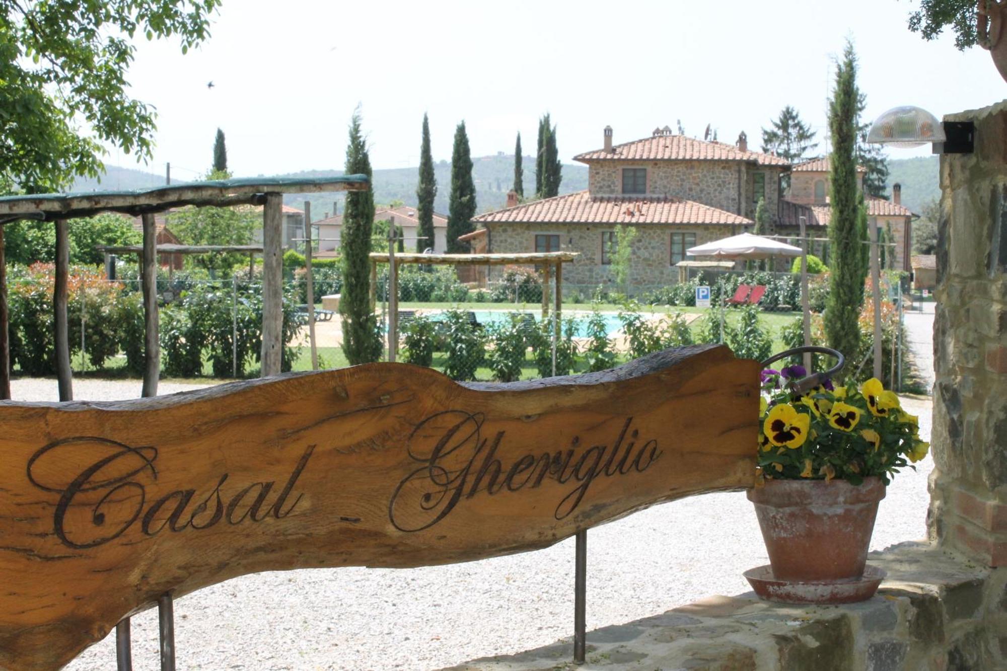Agriturismo Casal Gheriglio Lucignano Exteriér fotografie